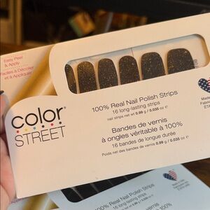 Color Street Gleam On Glitter Nail Strips